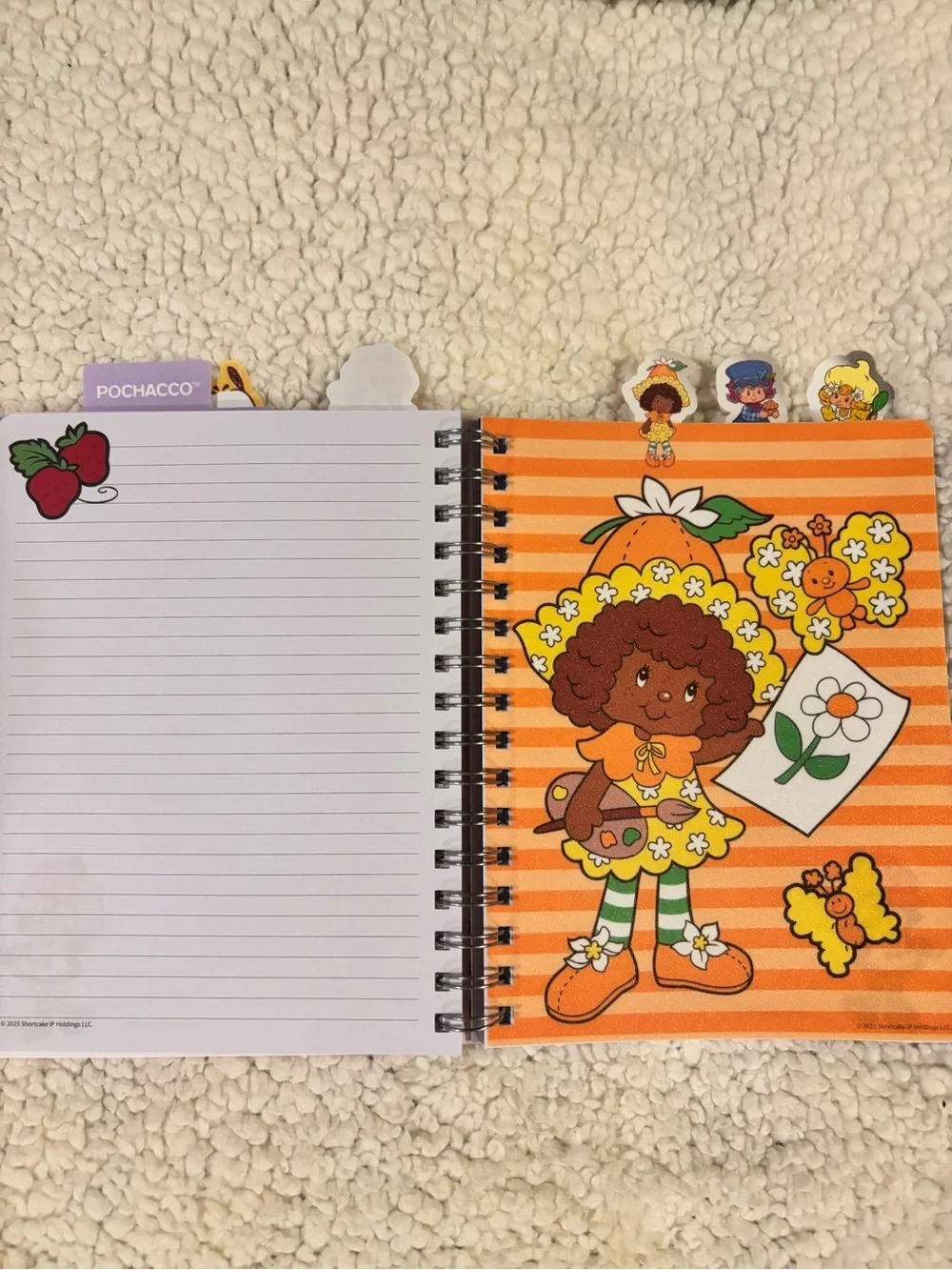 Hello Kitty/ Strawberry Shortcake notebooks